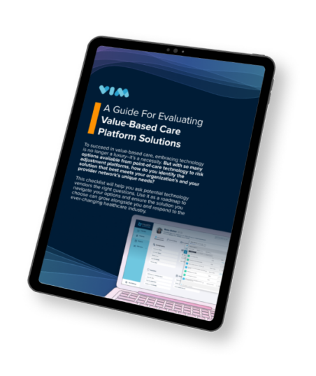 Vim Value-Based Care Platform Evaluation Checklist