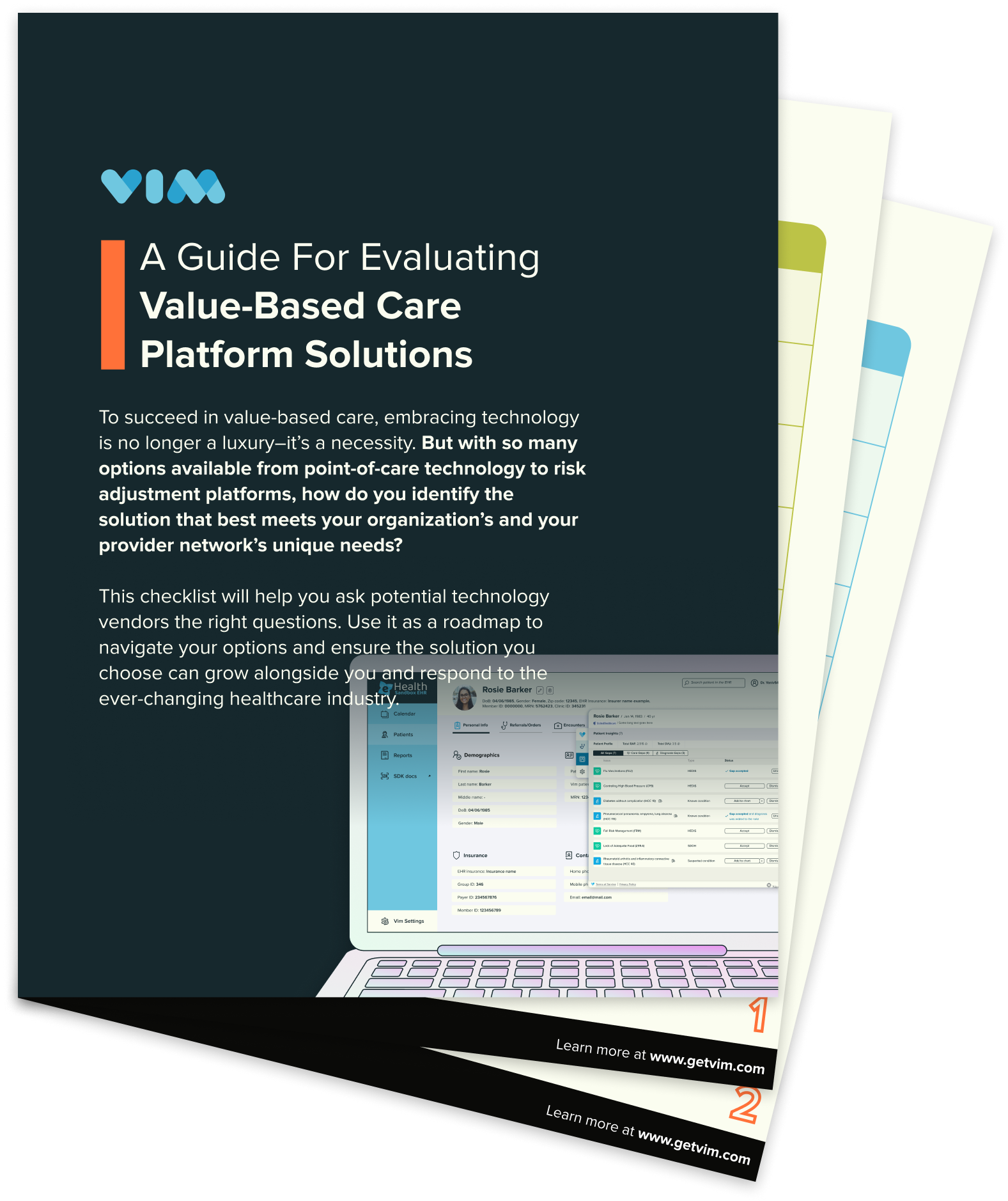 Value-Based Care Platform Evaluation Checklist
